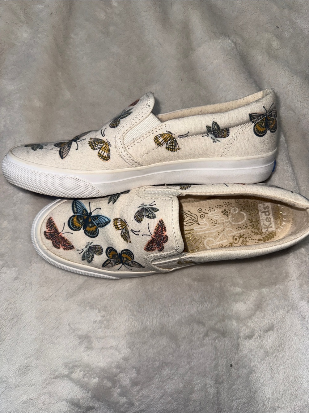 Keds Slip on + Rifle Paper Co Collab